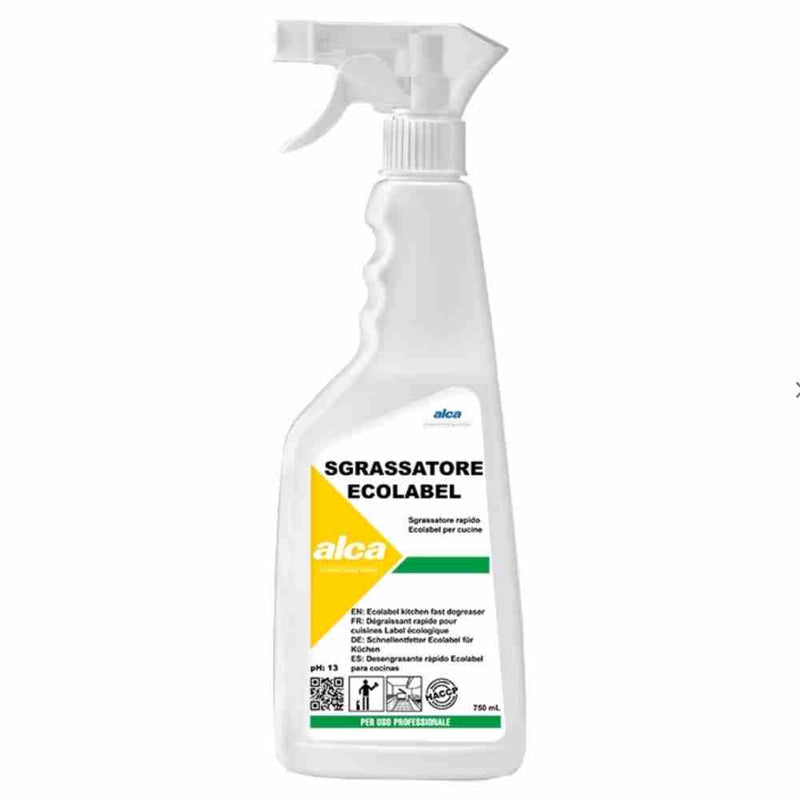 Degresant Sgrassatore Ecolabel pentru bucătărie cu miros de lămâie 0,75 L