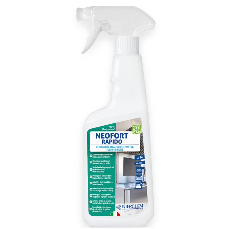 Solutie Spray pentru Aragaz, Cuptor și Grătare Neofort Rapido 0,75 litri HACCP
