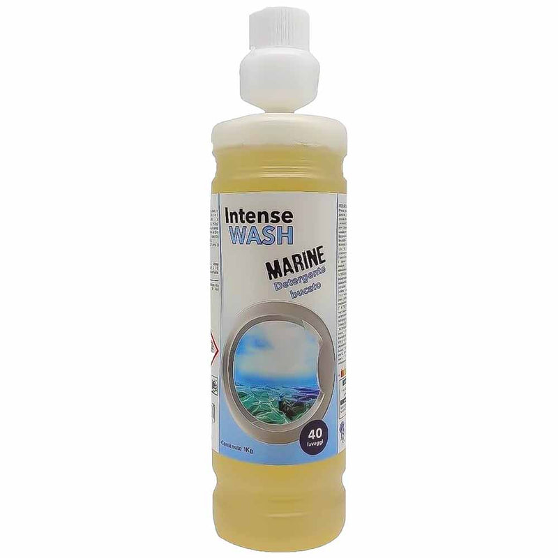 Detergent De Rufe Enzimatic Concentrat Parfumat Intense Wash Marine 1 Litru