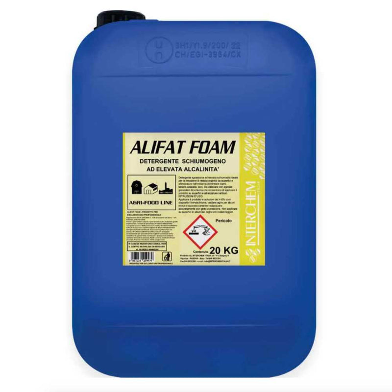 Detergent Caustic Degresant Spumant Industria Cărnii Alifat Foam 20 Litri