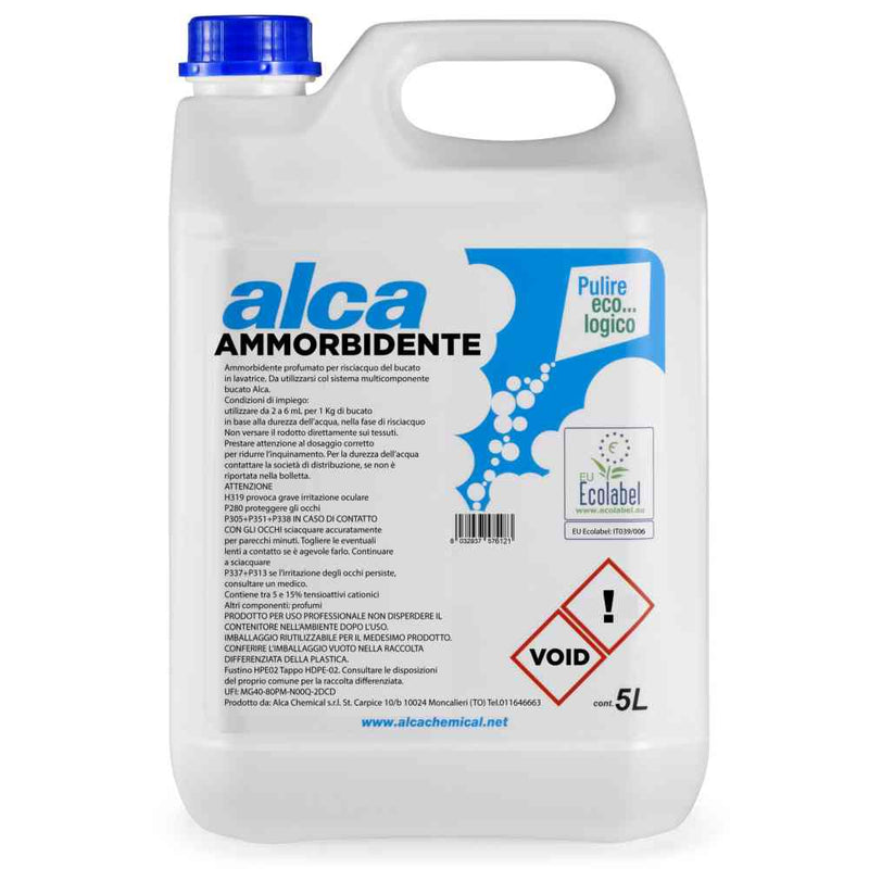 Balsam de Rufe Biodegradabil Ecolabel Ammorbidente 5 Litri