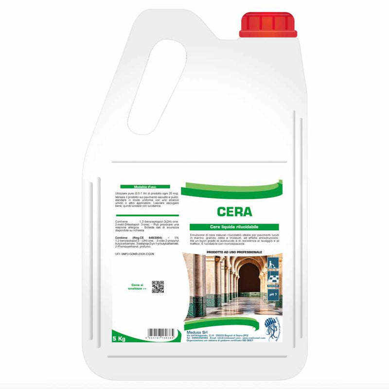 Ceara Antiderapanta pentru Pardoseli de Granit, Marmură și Linoleum Cera 5 litri
