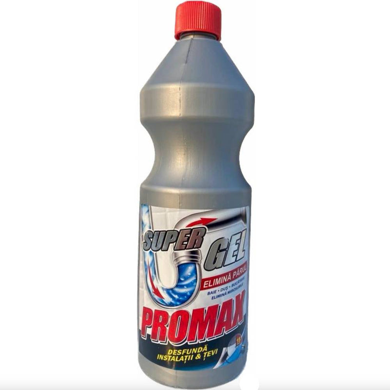 Deblocant Tevi de Scurgere Promax Super Gel 1 litru