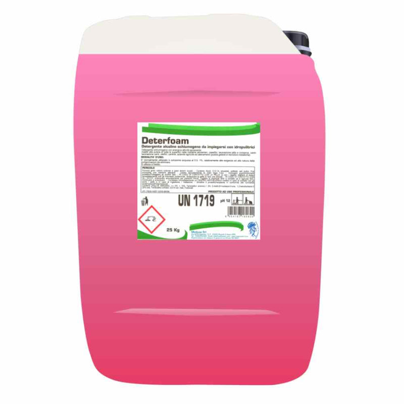 Detergent Spumant Degresant Industria Alimentara, Abator, Carmangerie, Ferma Deterfoam 25 kg HACCP