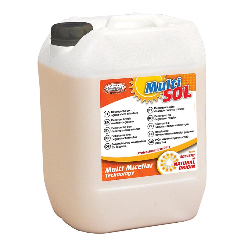 Detergent Profesional de Rufe cu Degresant Micelar MultiSol 10 Litri