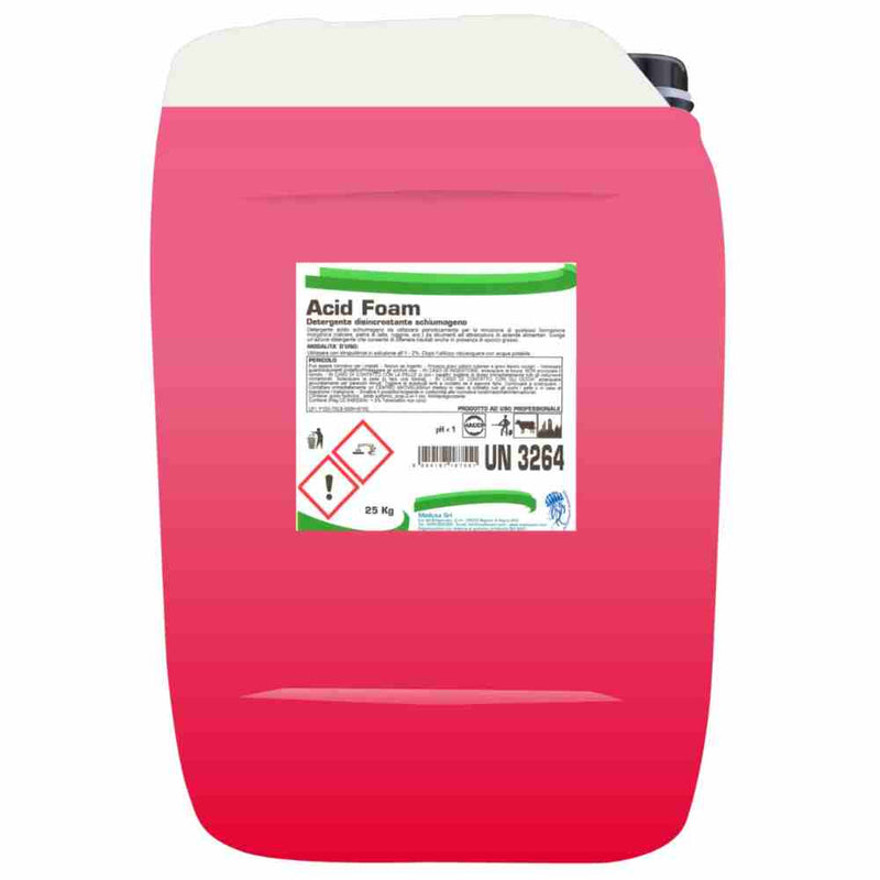 Detergent spumant acid pentru industria alimentară, abatoare, ferme Acid Foam 25 Litri