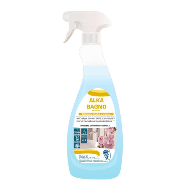 Detergent pentru Baie si Obiecte Sanitare din Marmură si Piatra Naturala Alka Bagno Fiorito 750 ml