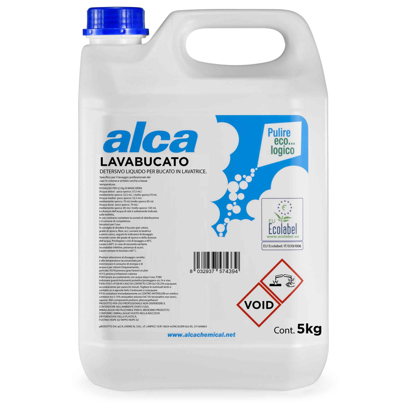 Detergent Lichid de Rufe Biodegradabil Ecolabel Lavabucato 5 Litri