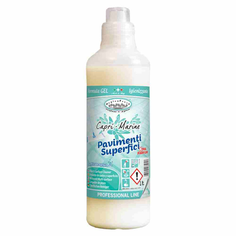 Detergent concentrat neutru pentru pardoseli Capri Marine 1 litru