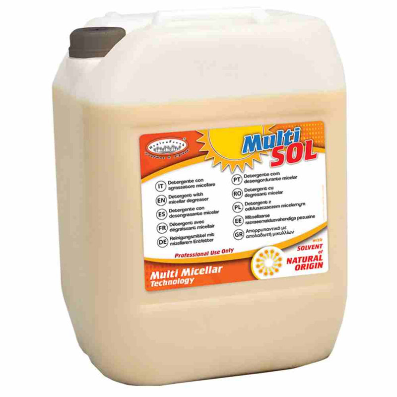 Detergent Profesional de Rufe cu Degresant Micelar MultiSol 20 Litri