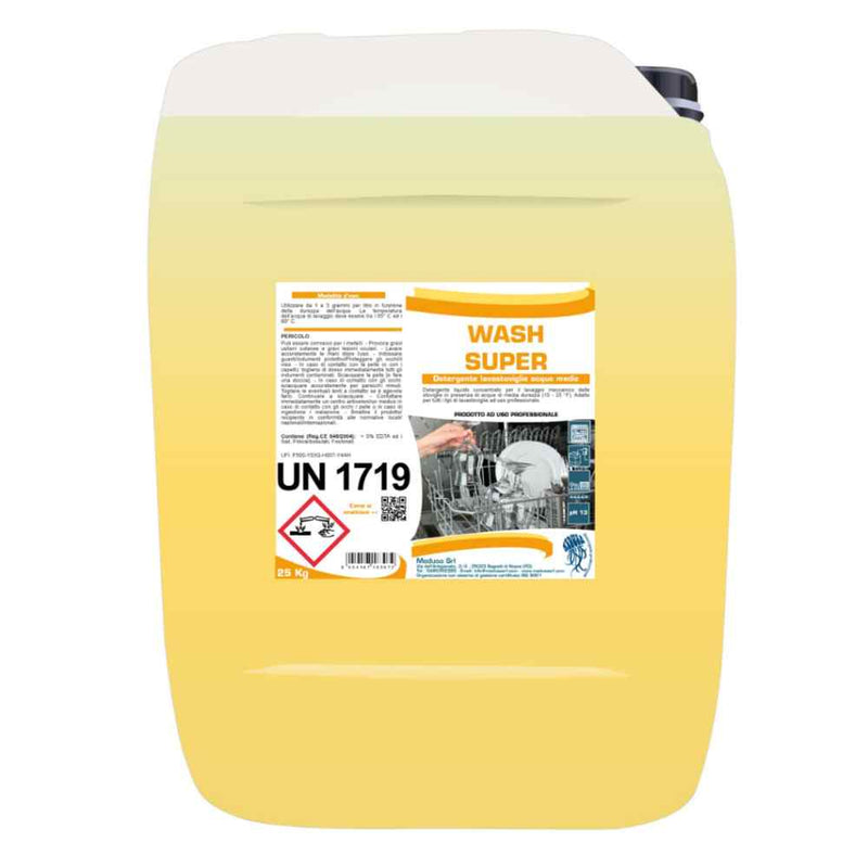Detergent Lichid Concentrat pentru Mașină De Spălat Vase Profesională Wash Super 25 Litri