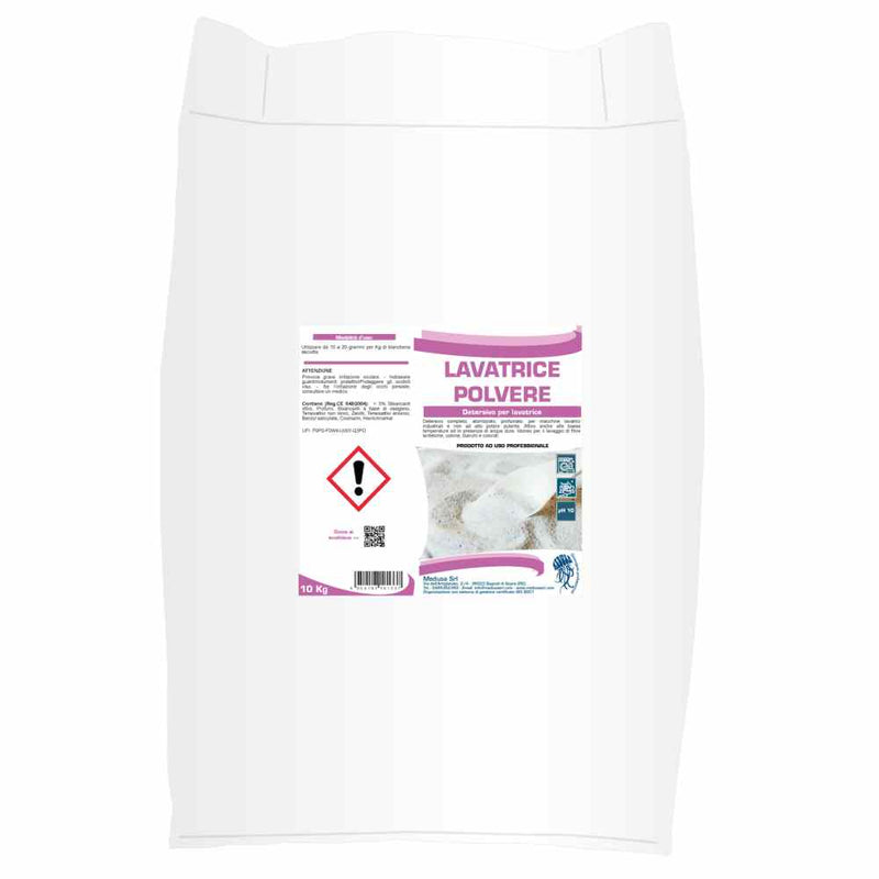 Detergent profesional de rufe praf atomizat complet pentru murdărie grea Lavatrice Polvere 10 kg