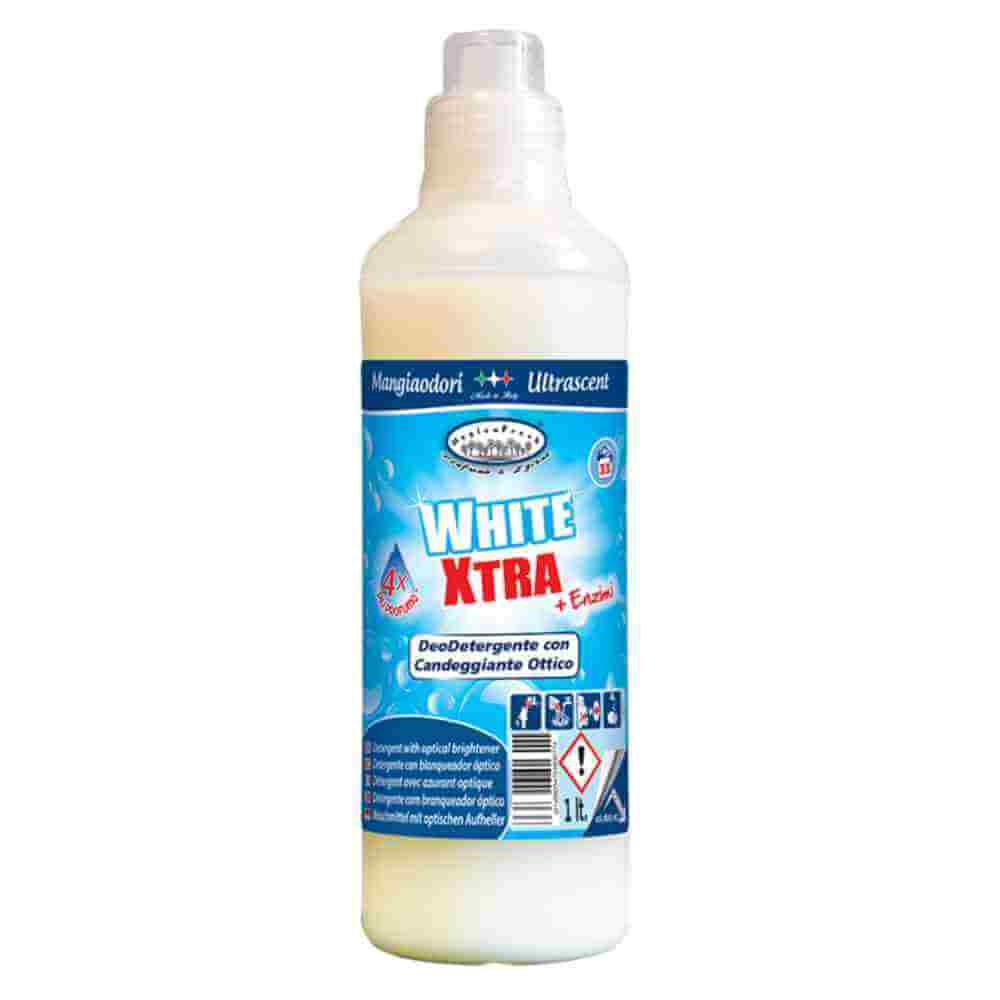 Detergent Lichid pentru Rufe Albe - White Xtra 1L – Dezitec