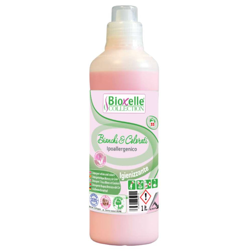 Detergent Lichid de Rufe Hipoalergenic Bioxelle Bianchi e Colorati 1 Litru