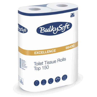 Hârtie igienică 4 straturi set 6 role Bulky Soft Excellence Top 150