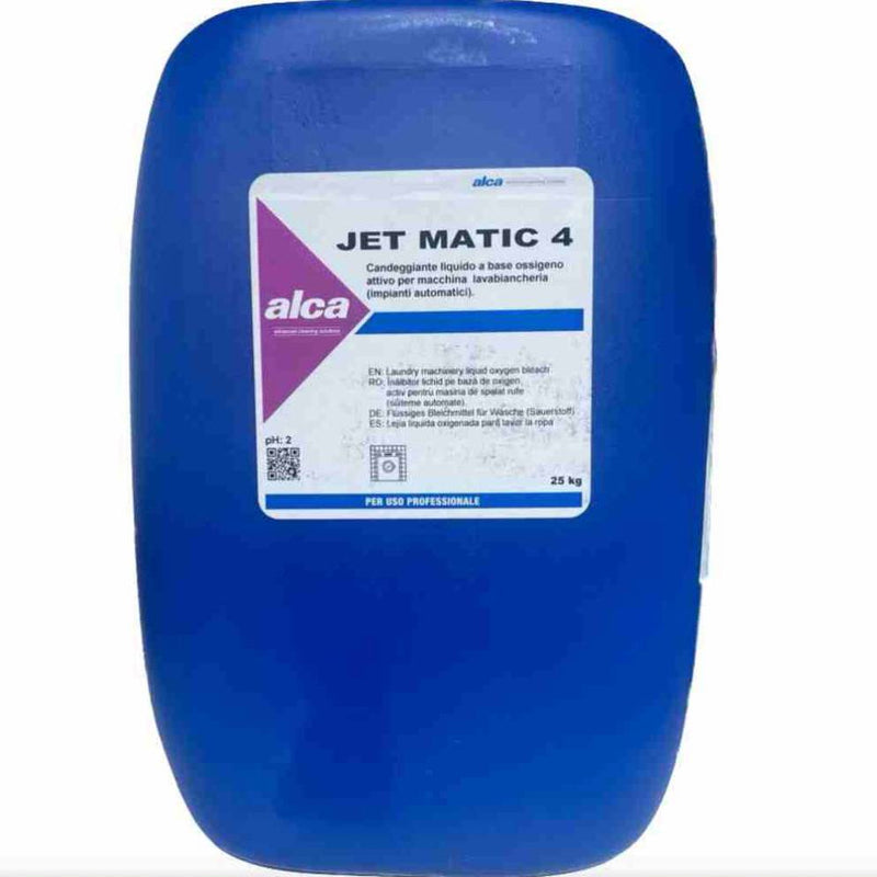 Inalbitor oxigen activ pentru rufe albe și colorate Jet Matic 4 25 Litri