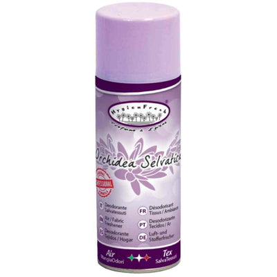 Spray pentru parfumarea țesăturilor DeoSpray Orchidea Selvatica 400 ml pentru reîmprospătarea țesăturilor, formulă SALVATEX