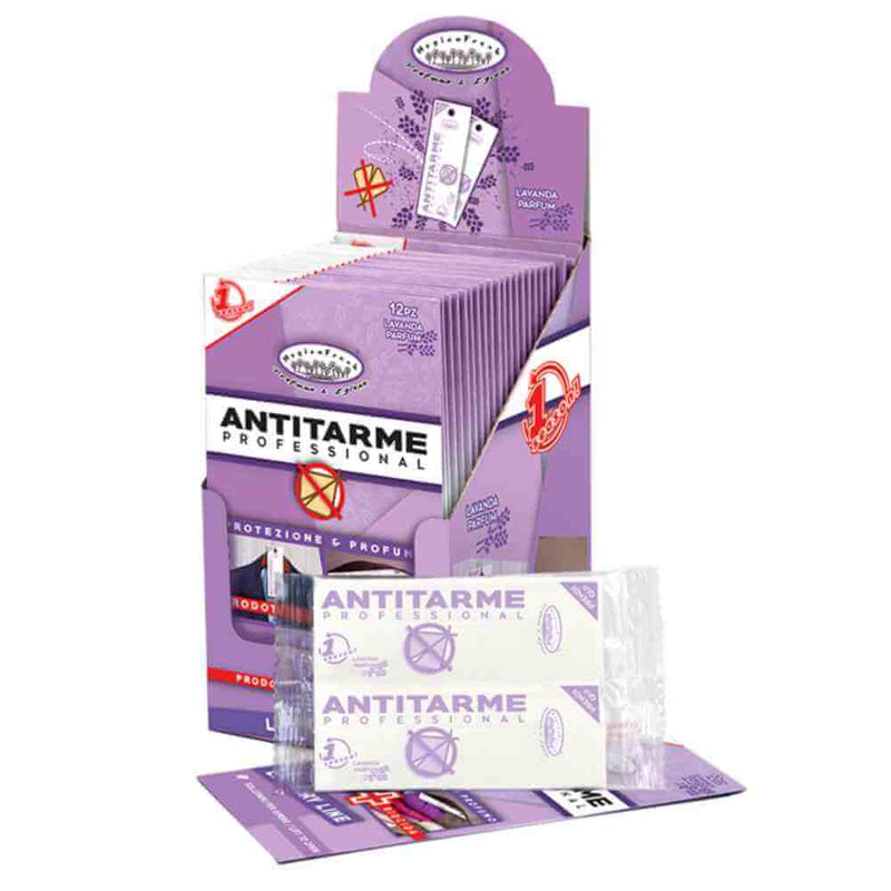 Pliculeț cu Benzi Anti-Molii Antitarme Professional – Parfum Lavandă