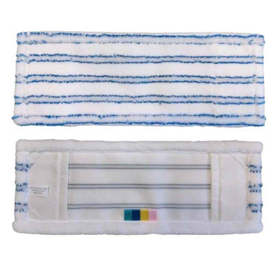 Rezerva mop plat din microfibră 40 cm, ultra-moale, ideal pentru toate suprafețele, lavabil pe 95°C.