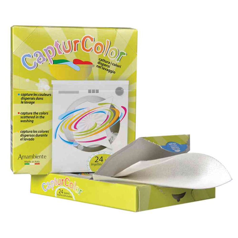 Servetele Anti-Transfer de Culoare pentru Rufe Captur Color 24 buc
