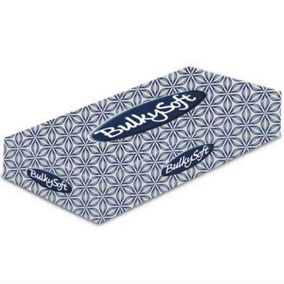 Servetele faciale pură celuloza 2 straturi BulkySoft Classic 100 buc