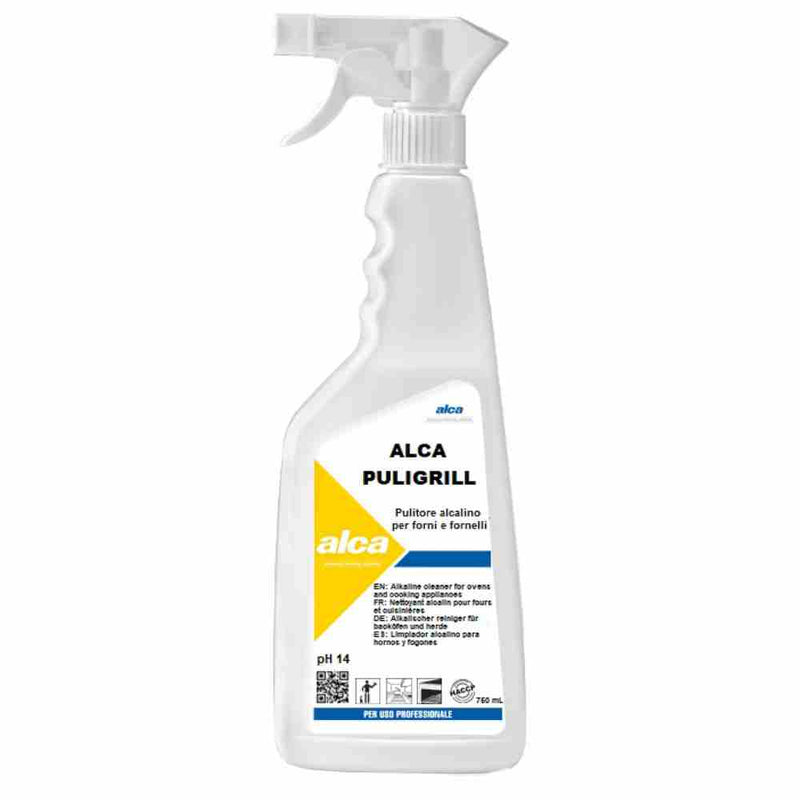 Detergent aragaze, cuptoare și grătare Alca Puligrill 0,75 litri HACCP