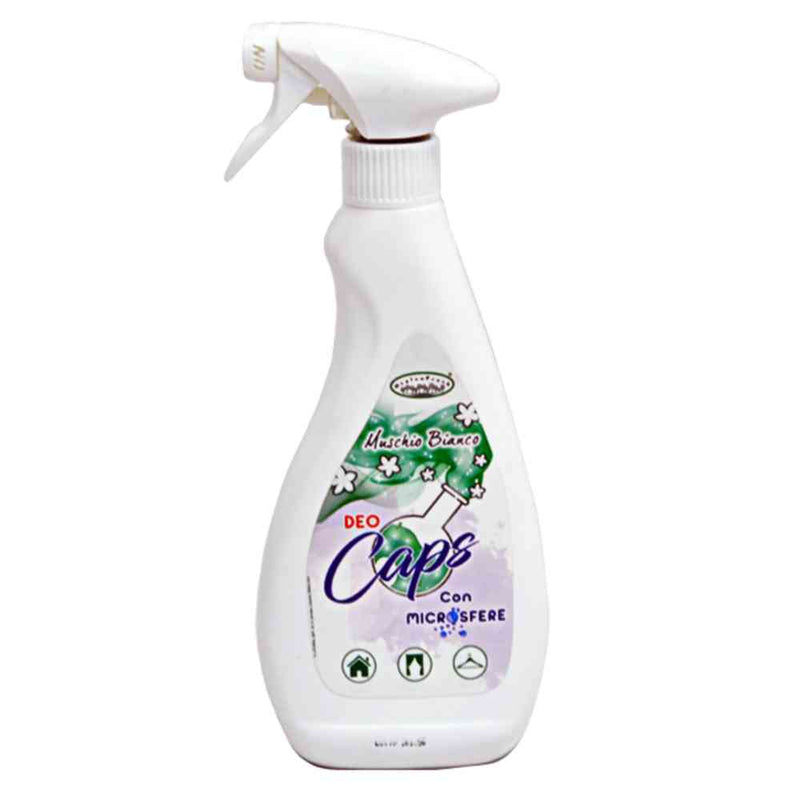 Spray cu Microcapsule de Parfum de Mosc Alb DeoCaps Muschio Bianco 500 ml