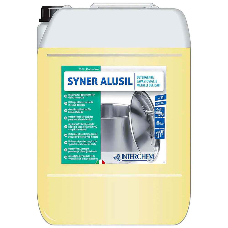 Detergent specific pentru spălarea vaselor din aluminiu și din argint Syner Alusil 10 Litri