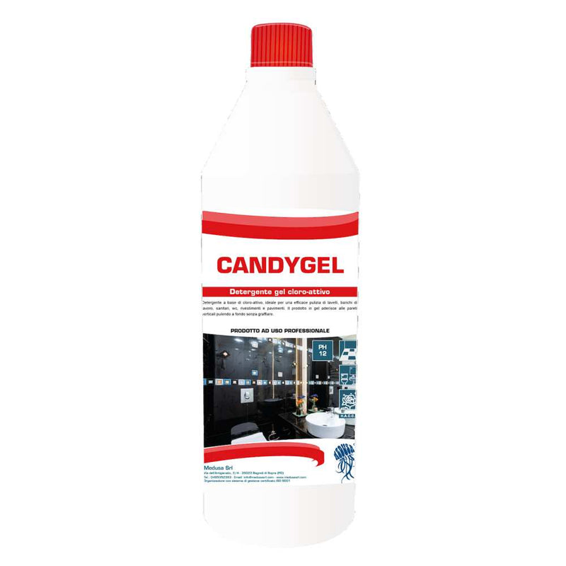 Detergent parfumat igienizant pe baza de clor activ Candygel 1 kg