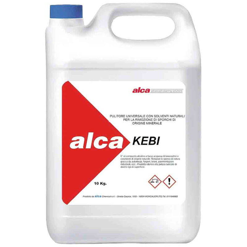 Detergent universal alcalin cu solvenți naturali pentru îndepărtarea murdăriei de origine minerală Kebi 10 kg