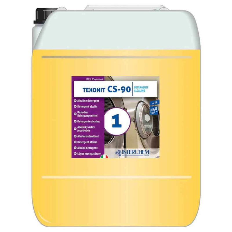 Detergent profesional de rufe concentrat alcalin Texonit CS-90 25 Litri