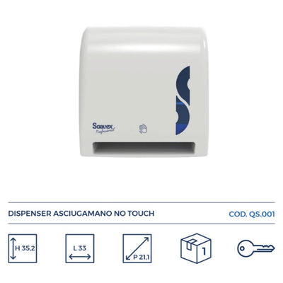 Dispenser prosoape de hârtie cu senzor Soavex Professional