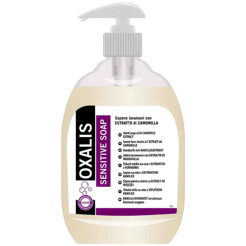 Sapun lichid neutru cu glicerina si extract de musetel Oxalis 0,5 Litri