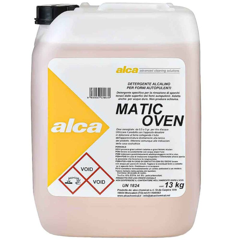 Detergent pentru cuptoare cu autocurățare Matic Oven 13 Litri