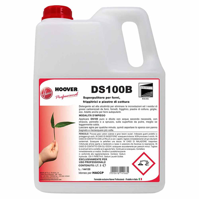 Detergent pentru friteuze, cuptoare, plite, grătare  DS100B 3 Litri HACCP